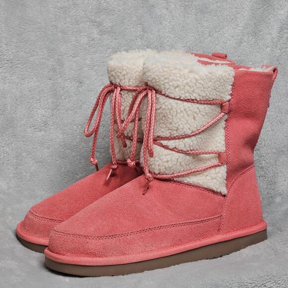 Koolaburra Shoes - NWOT Koolaburra Women's Pink Boot Size 5